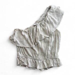 American Eagle Coquette One Shoulder Top